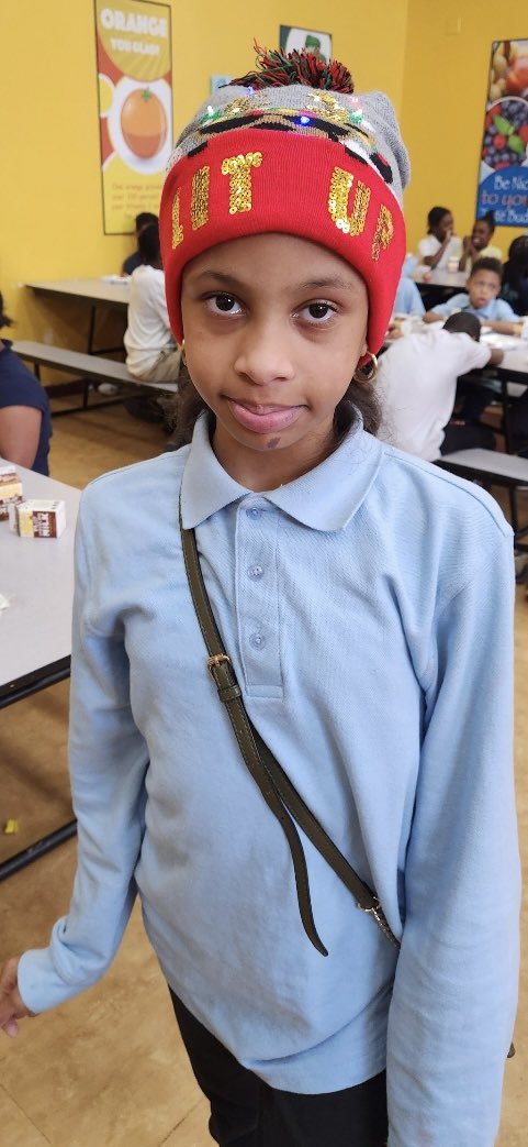 12 Days of Christmas Spirit. 

Day 2 Wear Holiday Hat &amp; Scarf Day.