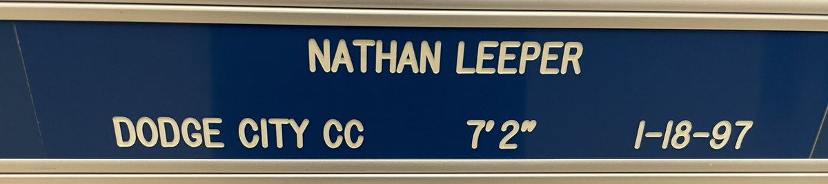 🚨Record Breaker in Cushing 🚨 Brayden Sorensen clears 7-2.25 to not only break his own school indoor record (7-0.50) but also break the facility record set by US Olympian Nate Leeper #LopesUp @UNK_Track