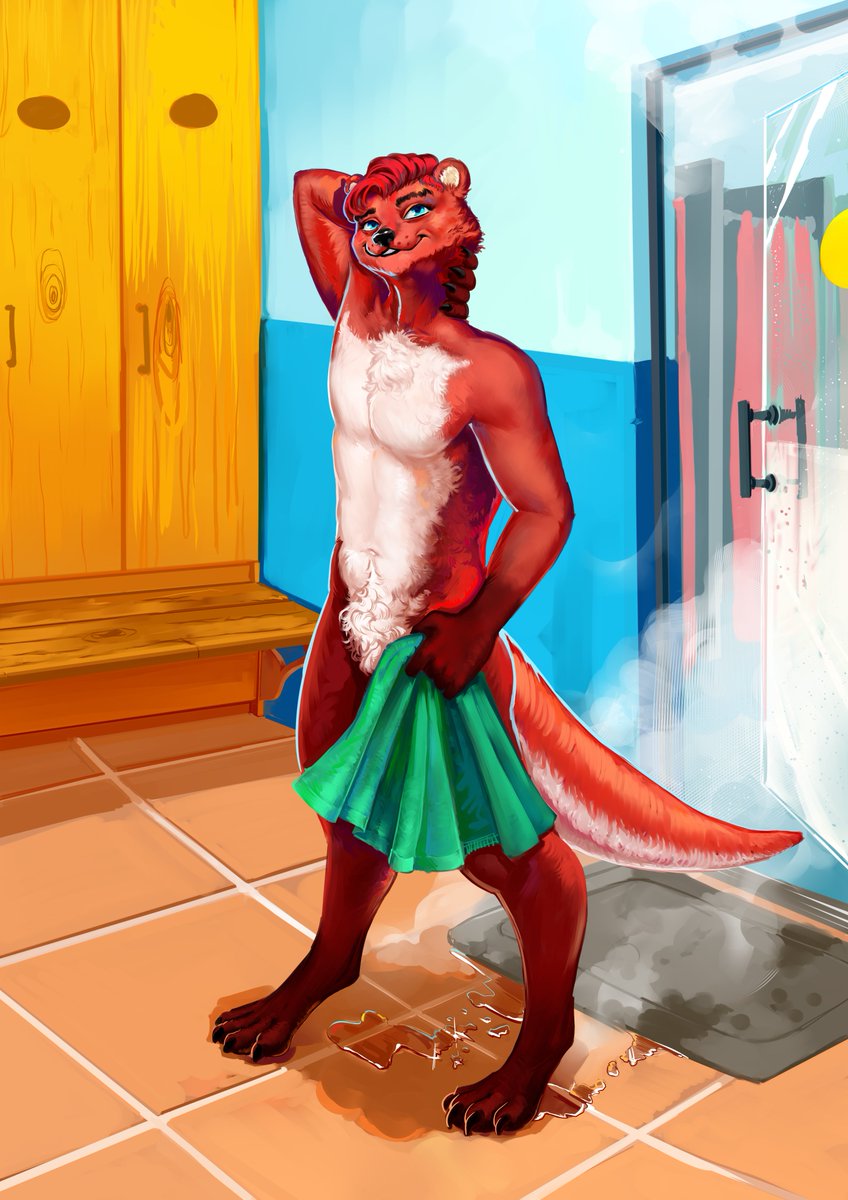 sas_egor's tweet image. A recent commission I did!
#furry #digitalart #furryart #anthro
