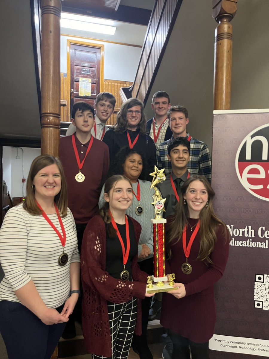 tcquizbowl's tweet photo. Today the TC Quiz Bowl team won the 2023 NCO League Tournament! The team went undefeated in regular season (8-0) and tournament play (5-0) to clinch back to back league championships. Congrats team!! #tcqb https://t.co/q91Zm0CLgd