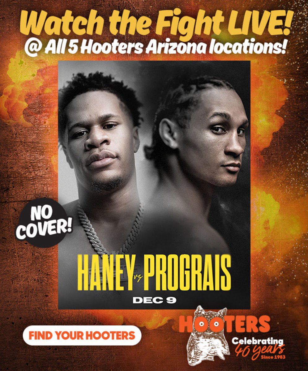 Tomorrow night! 💥 Haney vs. Prograis at ALL locations! #fightnights