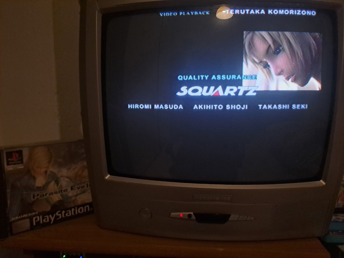 JillJVF96's tweet image. I beat #ParasiteEve2 Hard mode from an old save of mine during my early teens.
I hadn't many ex points but due its main #SurvivalHorror nature,I managed to do anyway.
#PE2 is one of my very fav game EVER:I'd like to play Nightmare one soon
#ParasiteEve #RetroGames #パラサイトイヴ