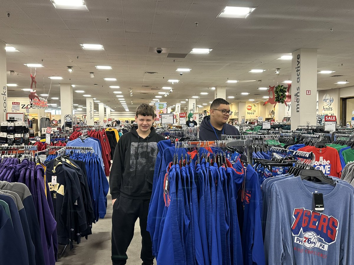 GloucesterGHS's tweet photo. 🎄Mrs Hennessy and Ms Gorman’s classes went shopping this week and practiced price matching, staying within a budget, locating items within a store, and so many more functional life skills! Students shopped to fulfill children’s Christmas wishes for the Needy Children’s Christmas https://t.co/ZkYHznYhVn