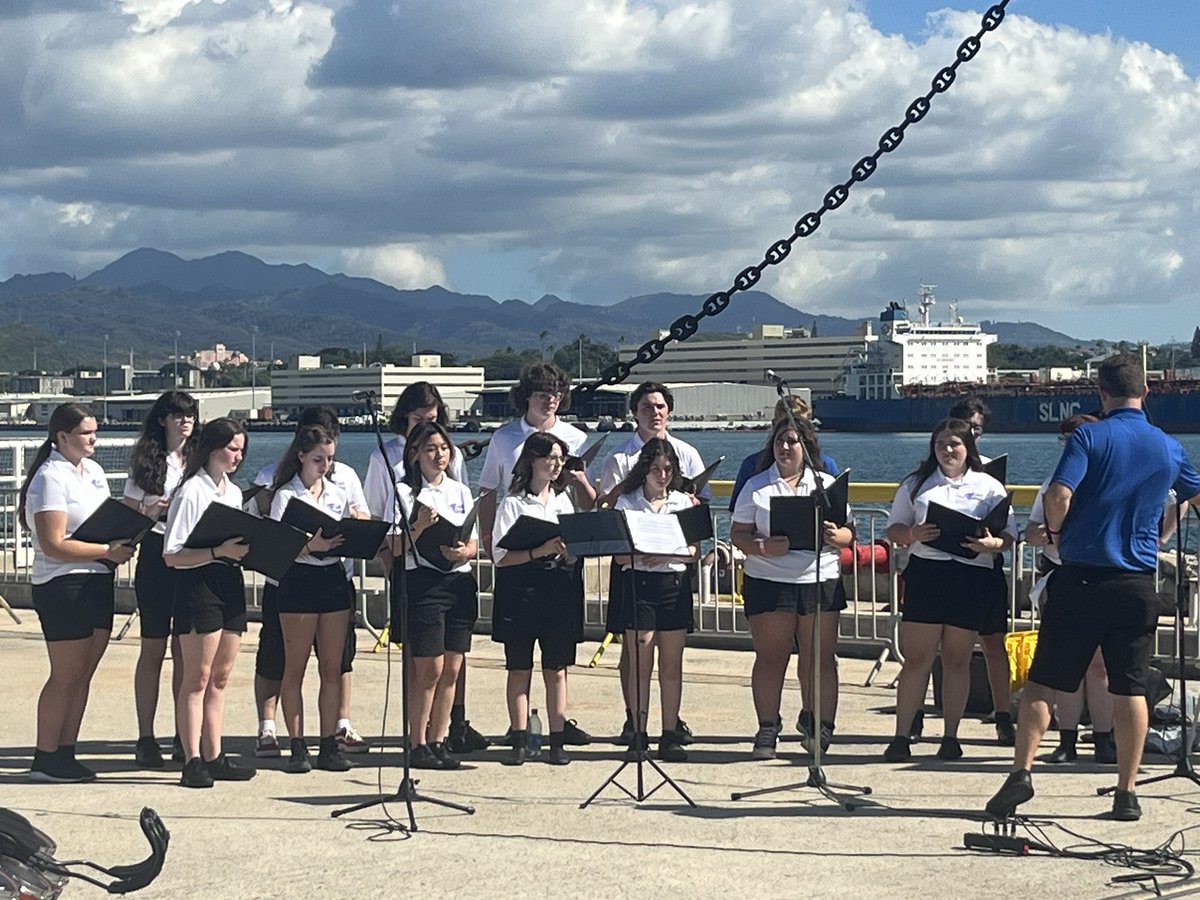 So proud of our chorus!