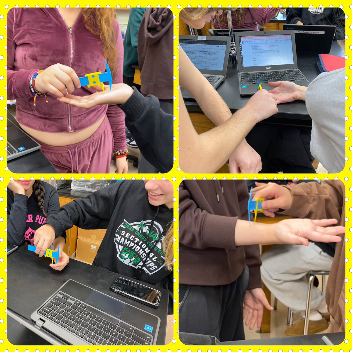 MrsLPatterson's tweet photo. The students did a great job making connections &amp; having fun applying content! 🤩 #LTPSItStartsWithOne #IntegumentaryStationLab #Mechanoreceptors #Thermoreceptors #EvaporativeCooling @sarah_paluzzi @DrMPancoast @LTPS1 @CardinalsLHS @dadamltps @Brenda_Eke @Mrs_Cramer @robyn_klim https://t.co/aP9G49gdjg