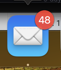 My email client, after pushing a bunch of PRs in today!