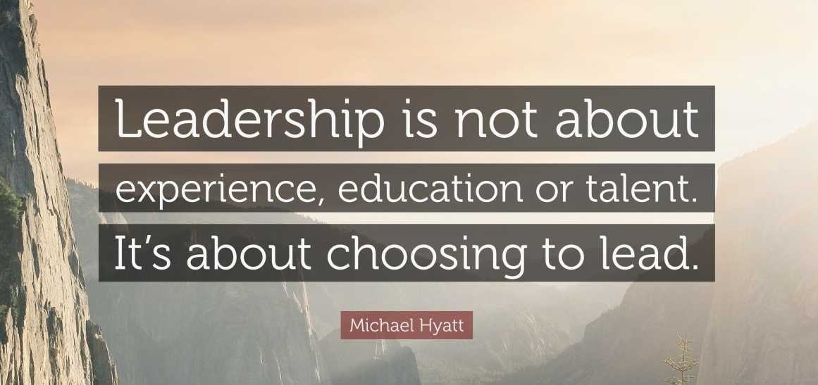 LeadToday's tweet image. Authentic leaders lead by choice, not by chance.