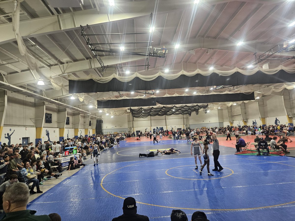 North Coast Classice Wrestling Tournament. 14 Mats. 32 teams. Probably wont find a better organized wrestling tournament. I'm excited to see our team compete this weekend. @IndyWrestling1