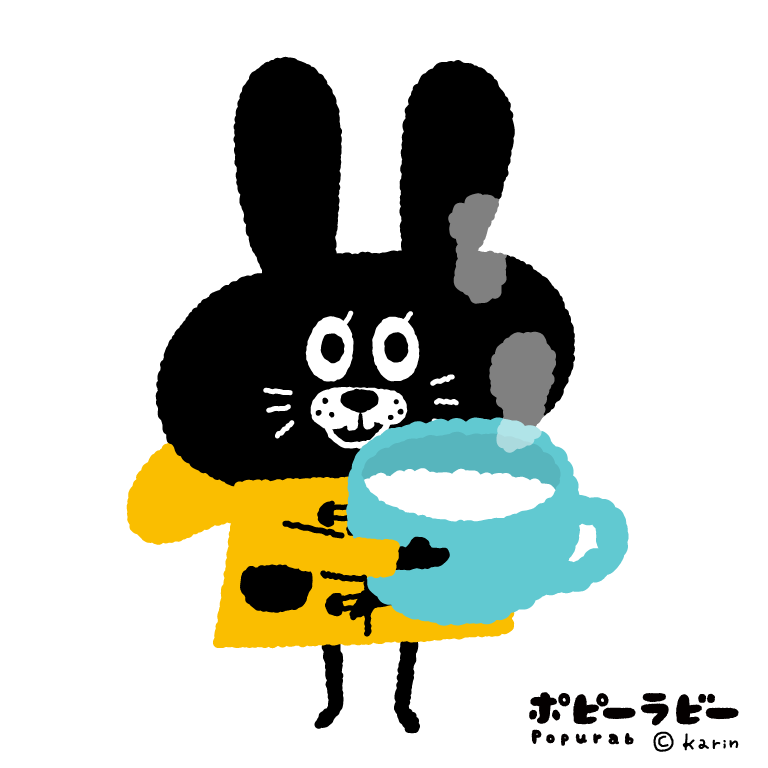 popurab_15's tweet photo. おはようございます。
寒くなったので『ホッとミルクで人休憩。」

#おはツイ 
#おはエク
#ポピーラビー
#黒いウサギ https://t.co/Fc7VXjix8R