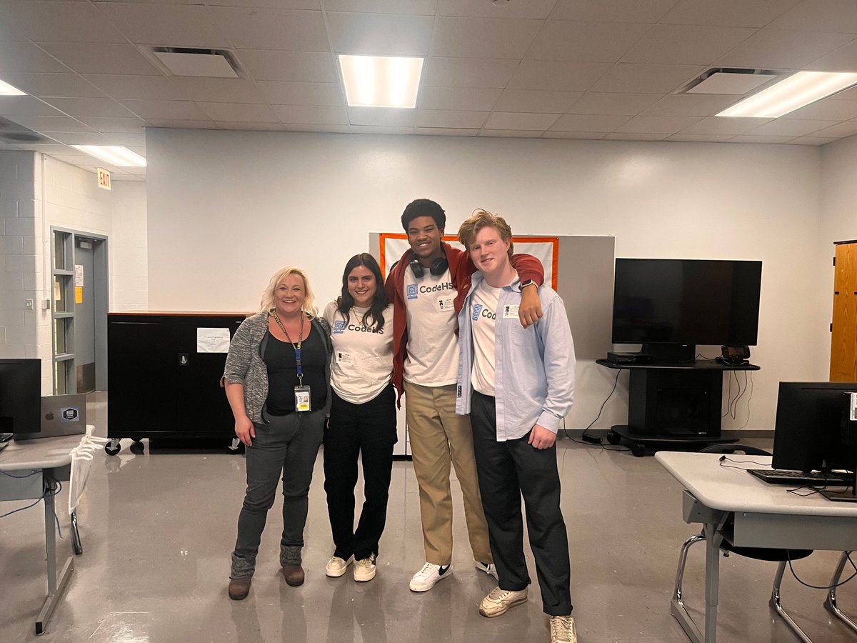CodeHS's tweet image. Thanks to @Prosser_CA for letting the CodeHS team visit during #CSEdWeek2023! We enjoyed seeing what types of #HourofCode activities students chose and how they were each able to create something unique.
