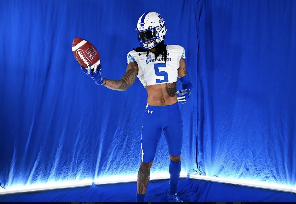 First and foremost I would like to thank God and every coach that has given me an opportunity to play at the next level, after deep thought I have decided to continue my academic and athletic career at Indiana State University💙 #GoSycamores 🖐🏽🌍