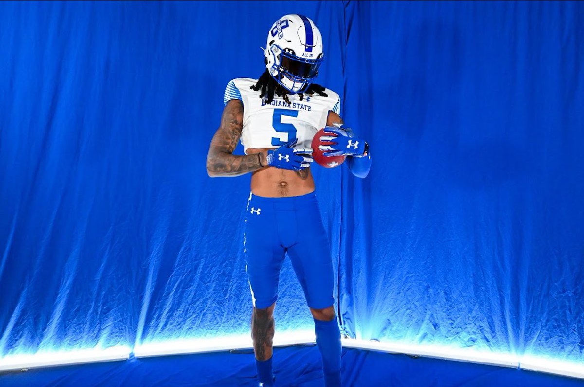 jordoot01's tweet photo. First and foremost I would like to thank God and every coach that has given me an opportunity to play at the next level, after deep thought I have decided to continue my academic and athletic career at Indiana State University💙 #GoSycamores 🖐🏽🌍 https://t.co/Fs8CYXYIZK