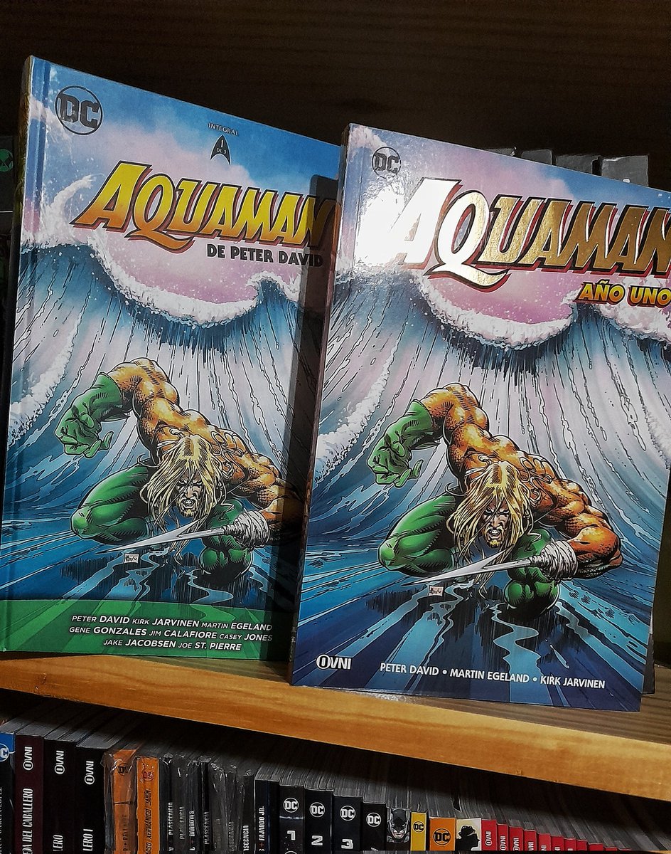 AQUAMAN llegó nuevamente!

-Pero si ya tenías una edición, ¿por qué otra?
-Esta está impresa en papel obra...
-¿y?
-Cosas de coleccionista y comiquero... no lo entenderías...

#Aquaman #PeterDavid #ECC #Ovnipress #ComicBooks #ArthurCurry