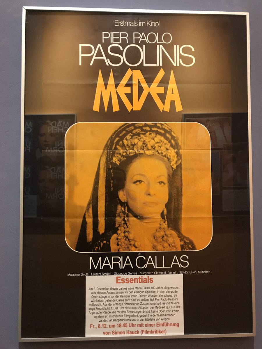 Ein voller Saal und ein sehr interessiertes Publikum: Vielen Dank nochmals an das #Filmhaus #Nürnberg für die Einladung. Kurzum: Es war mir ein großes Vergnügen. #PierPaoloPasolini #PPP #MariaCallas #film #einführung