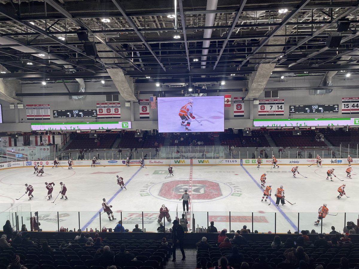 Okay! We’re here <a href="/PetesOHLhockey/">Peterborough Petes</a>