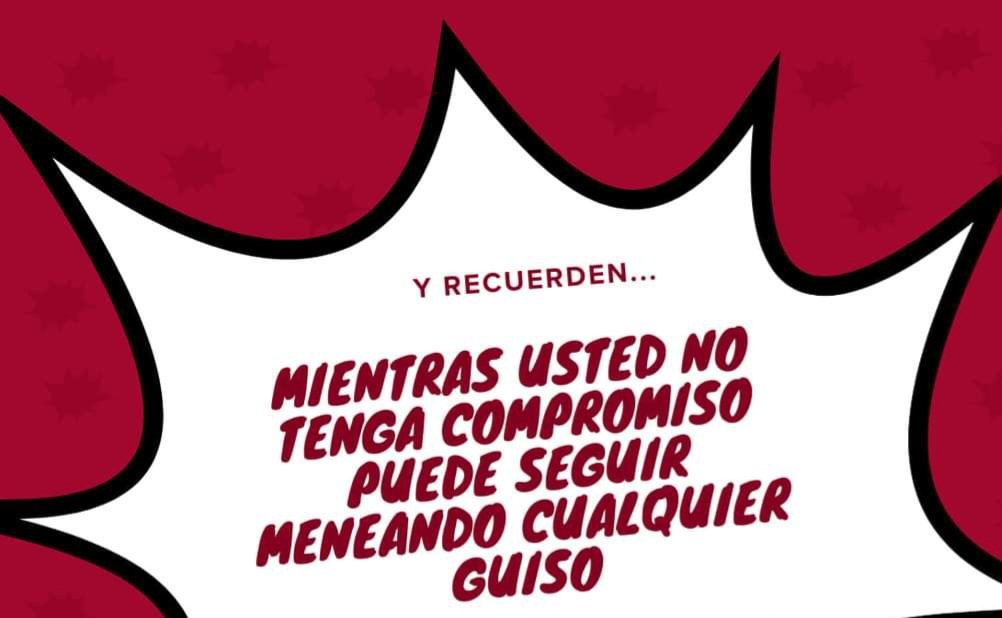 Y recuerden ...