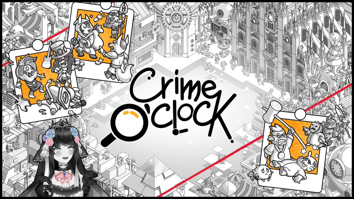 KosmikaMeruhen's tweet photo. Trying out Crime O'Clock at 8pm PST tonight!
13時JSTから『Crime O'Clock』をやってみます!
Youtube
https://t.co/iMcZwjB1L7
twitch
https://t.co/FvLzlqIomv
#kostreameruhen #kosmikameruhen #Vtuber #VtuberEN #ENVtuber #新人Vtuber #日本語話せるENVtuber #新人Vtuberお探しですか https://t.co/3FTLxw4ZOL