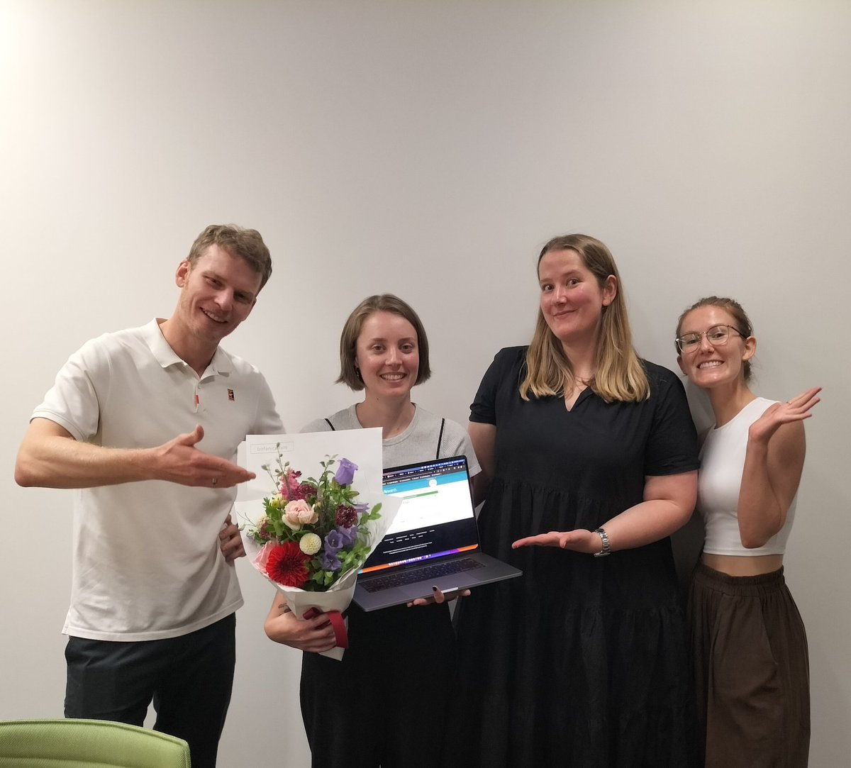 First day of PhD vs last day of PhD 😎 big thank you to my wonderful primary supervisor <a href="/danieltcorp/">Daniel Corp</a> and Corp Corp members <a href="/Liz_Ellis1/">Liz Ellis, PhD</a> + <a href="/ellenyounger5/">Ellen Younger</a> for helping me with data collection/going for coffee walks/keeping me sane. Now time to relax 🥳🥳