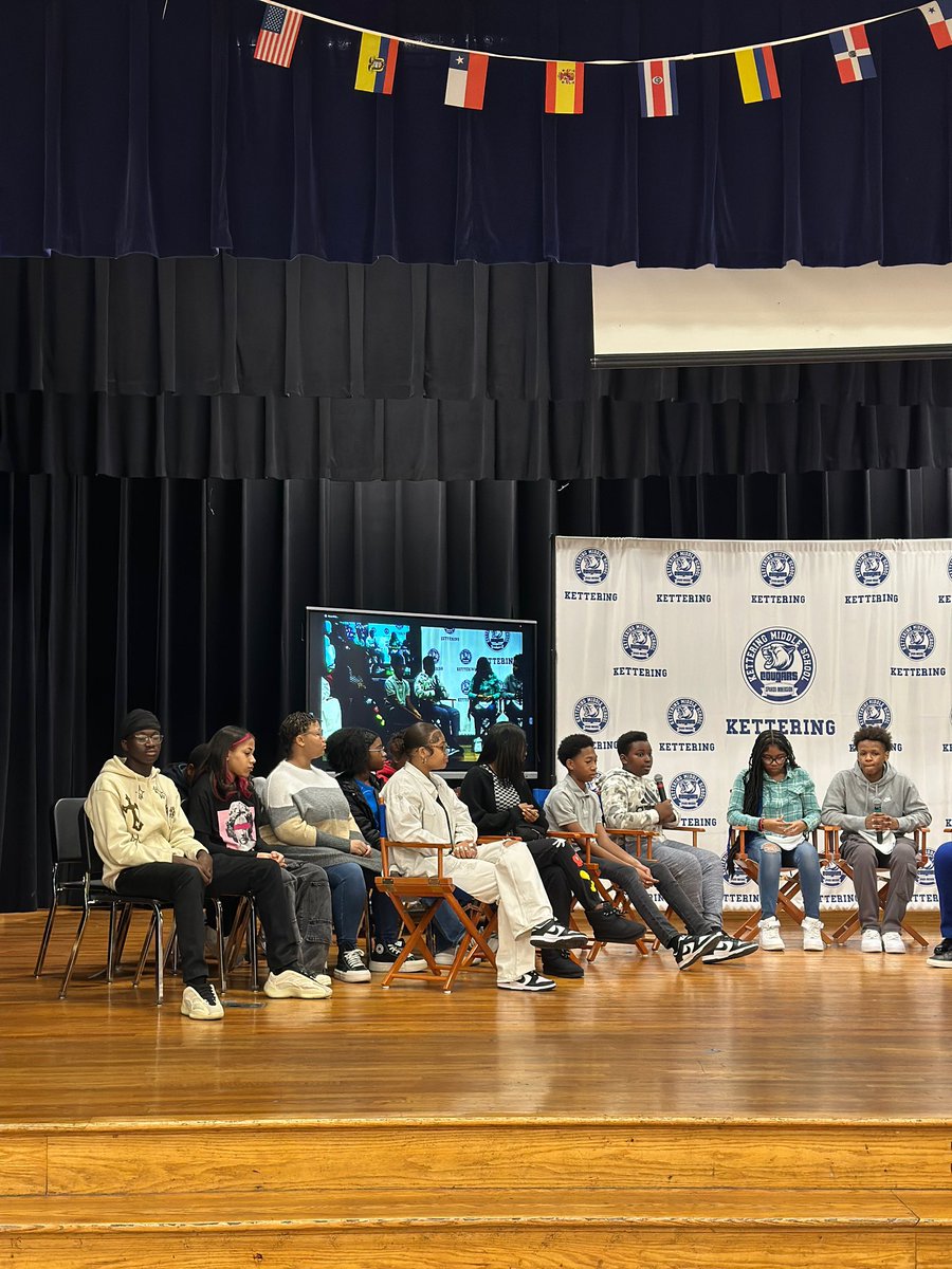 KetteringMiddle's tweet photo. Throwback to the old show Teen Summit – any fans out there? Exciting news at KMSSI! Just premiered our inaugural episode of ROARS SUMMIT, a groundbreaking student-led SEL show tackling important issues. Join the conversation with students, staff, &amp; experts! #ROARSSummit #KMSSI https://t.co/Y7MPDEu8wP