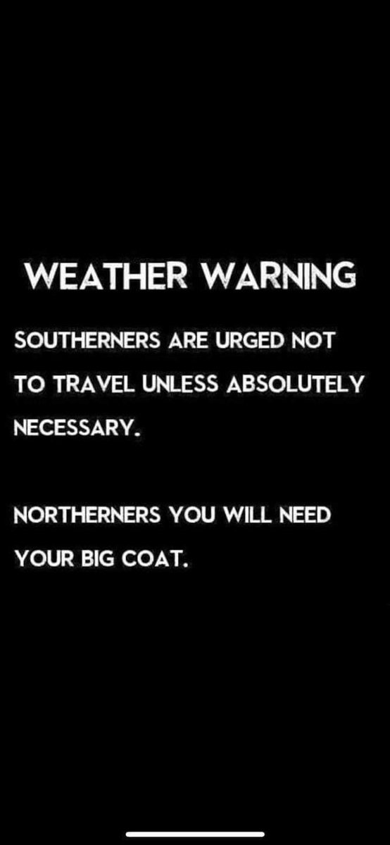 stephaniemain2's tweet image. Winter is coming ...weather warning ⚠️