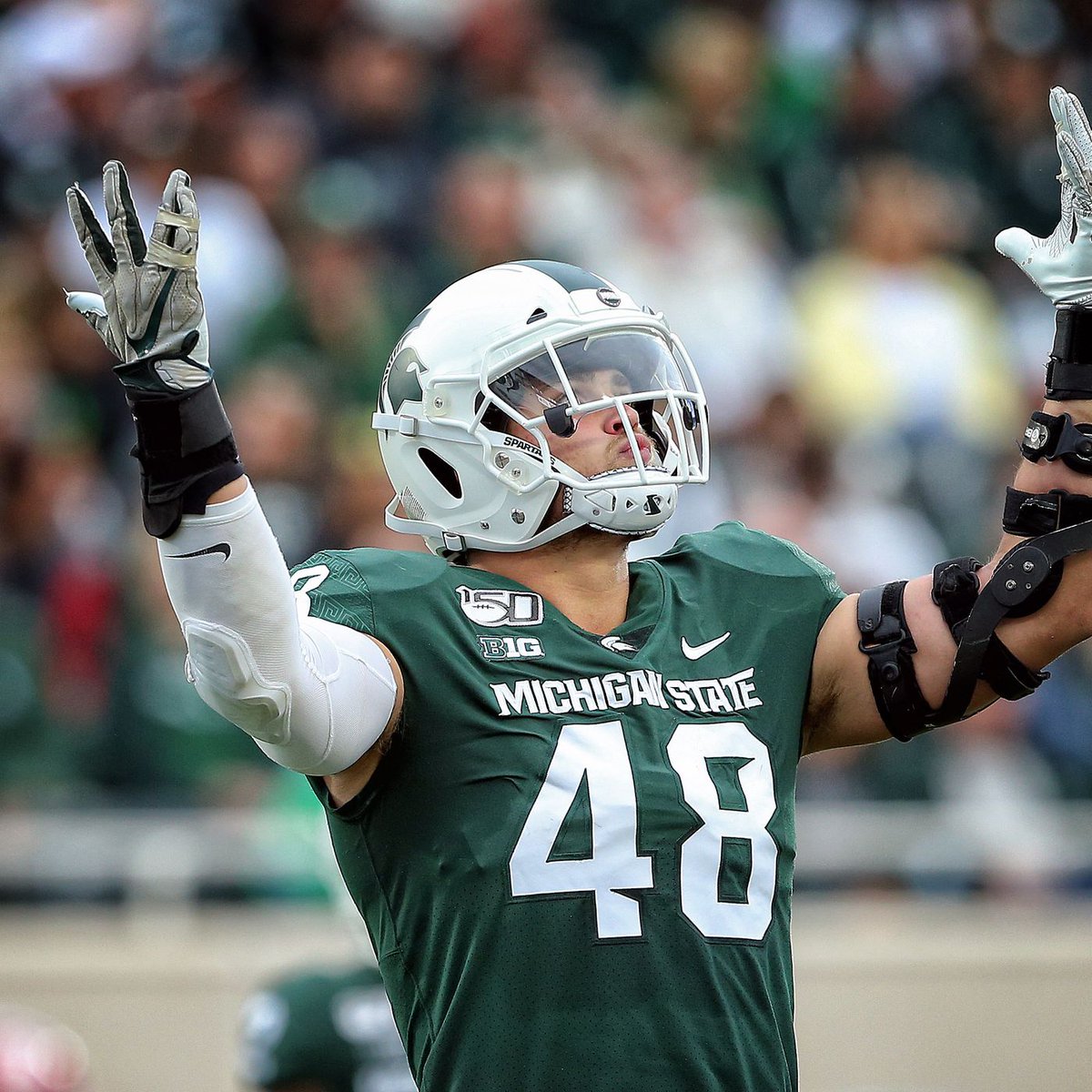 With the signing of DE Kenny Willekes, he becomes the third member of the Michigan State Spartans to join the Michigan Panthers, along with QB Brian Lewerke and OT Jarrett Horst. Collecting MSU players like Infinity Stones