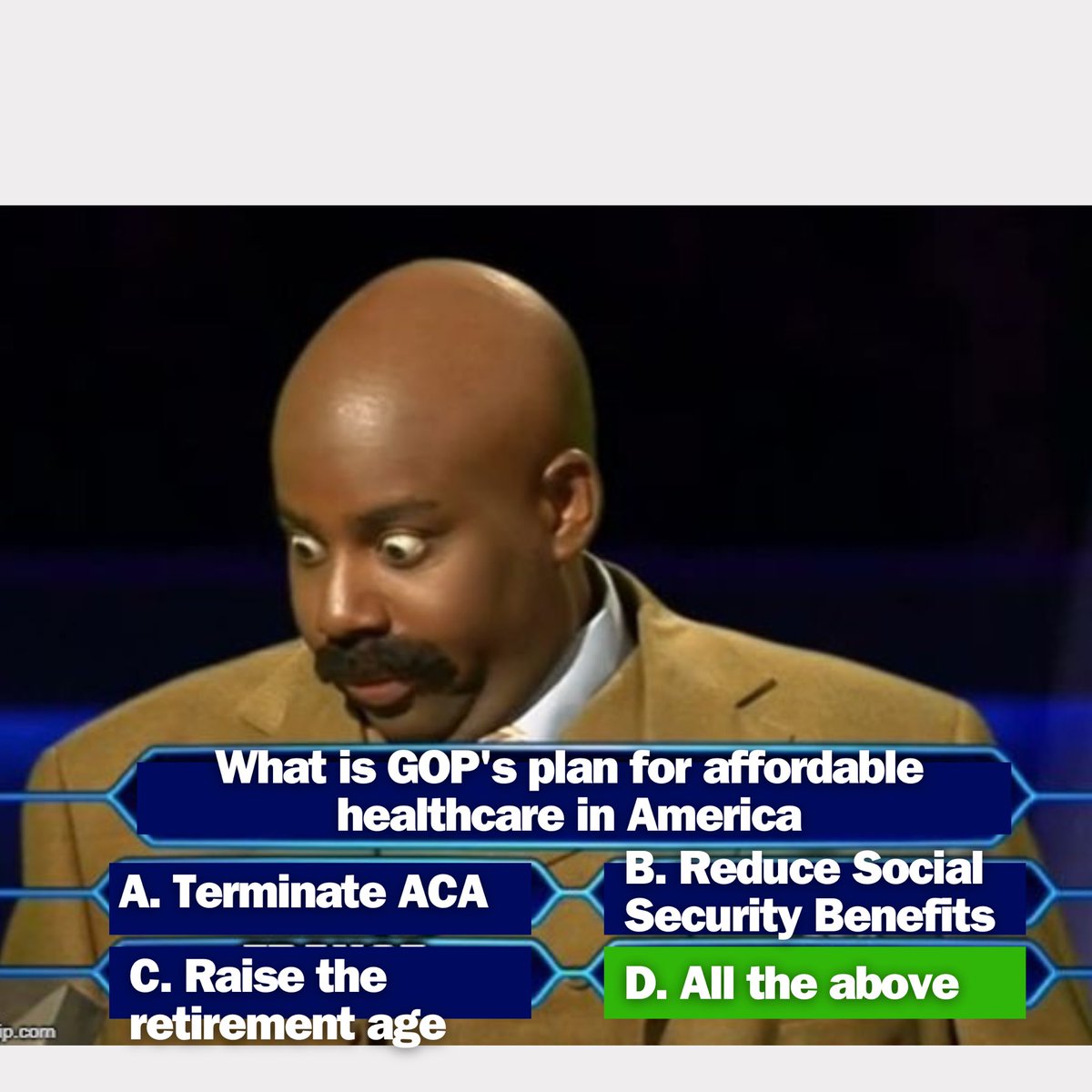 DouglasCDems23's tweet photo. #GOPHealthPlan https://t.co/DIBYQoZdpJ