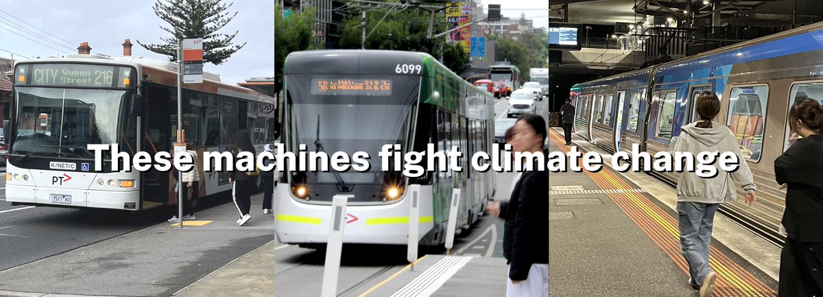 These machines stop climate change. #COP28

Long read: there's a big challenge to decarbonise transport, and electric cars alone won't do it. ptua.org.au/2023/12/09/the…