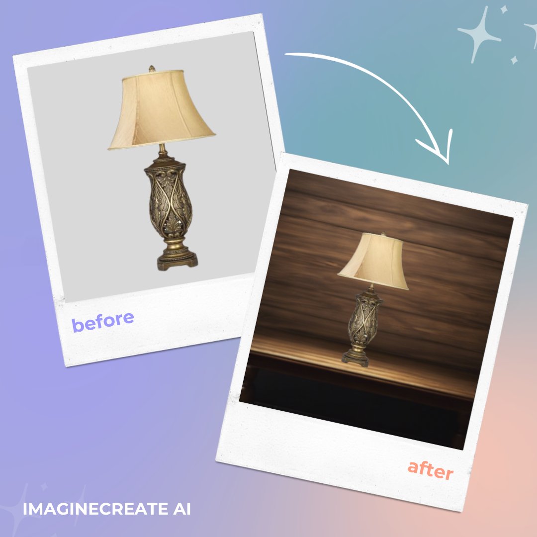 imagine__create's tweet image. Background Prompt: Dark wooden empty table, golden light.
#imaginecreate #aiproductbackground