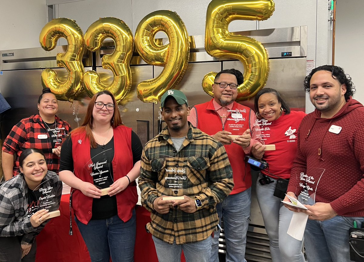 Today we celebrated and recognized our amazing Team Leaders!!!! Fordham strong!!! #targetleaders3395