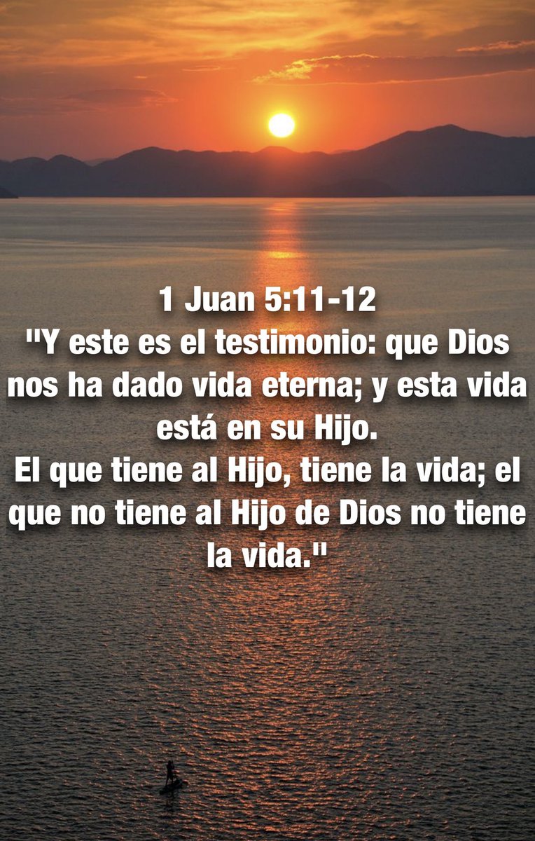 Carmenlop20's tweet photo. 1 Jn 5:19-20
“Sabemos que somos de Dios y el mundo entero está bajo el maligno.
Pero sabemos que el Hijo de Dios ha venido y nos ha dado entendimiento para conocer al que es verdadero; y estamos en el verdadero, en su Hijo Jesucristo. Este es el verdadero Dios y la vida eterna.” https://t.co/yvvd8fdbPW