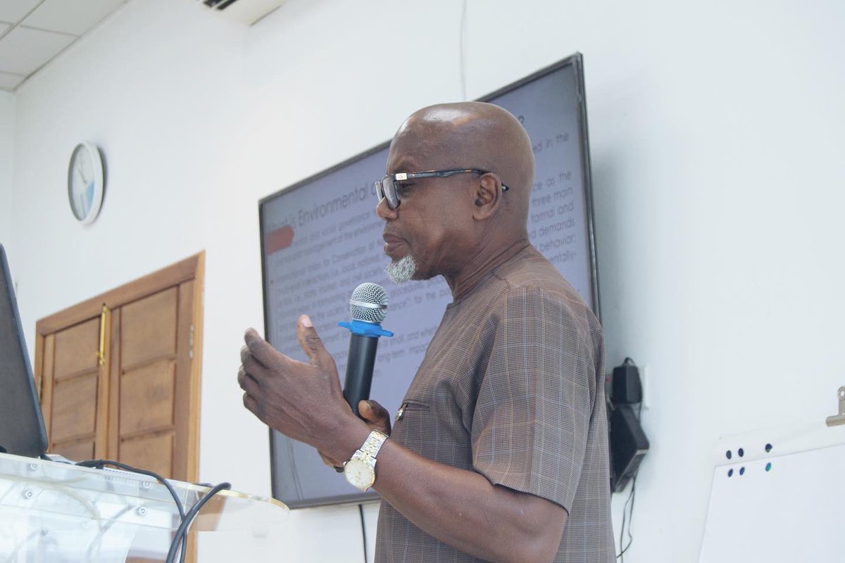 IAIA_Ghana's tweet photo. We had an enlightening time at yesterday’s seminar on Environment and Social Governance: The Role of Impact Assessment Practitioner organized by IAIA-Ghana! 🌍💡 It was an incredible opportunity to delve into the crucial intersection of environmental sustainability. https://t.co/NHTJagKSdh