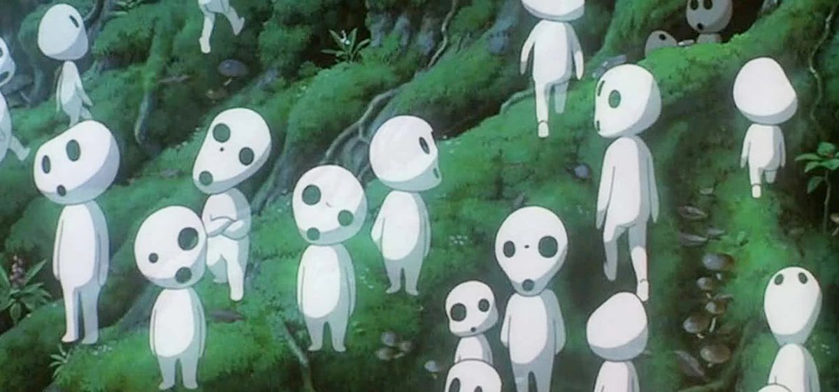 CadenToMyHazel's tweet image. One thing about Hayao Miyazaki is that he’s gonna put some little guys in his movie