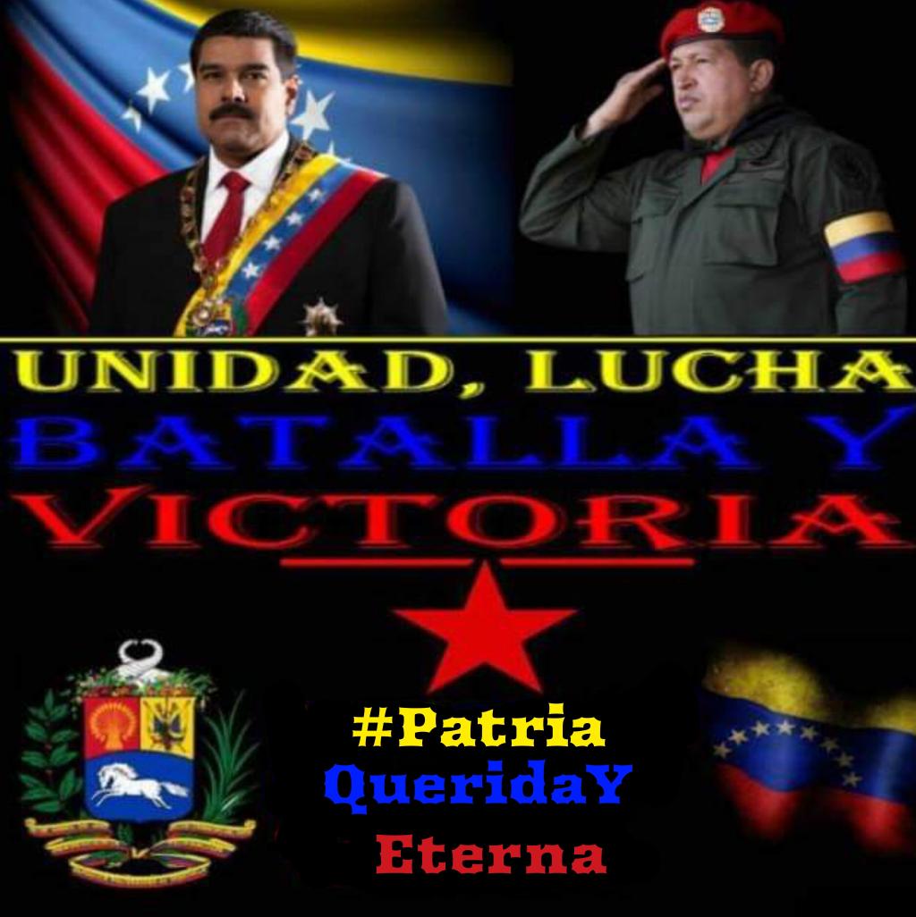 #PatriaQueridaYEterna @NicolasMaduro @dcabellor @PartidoPSUV @luismarcanos @anzoateguigob