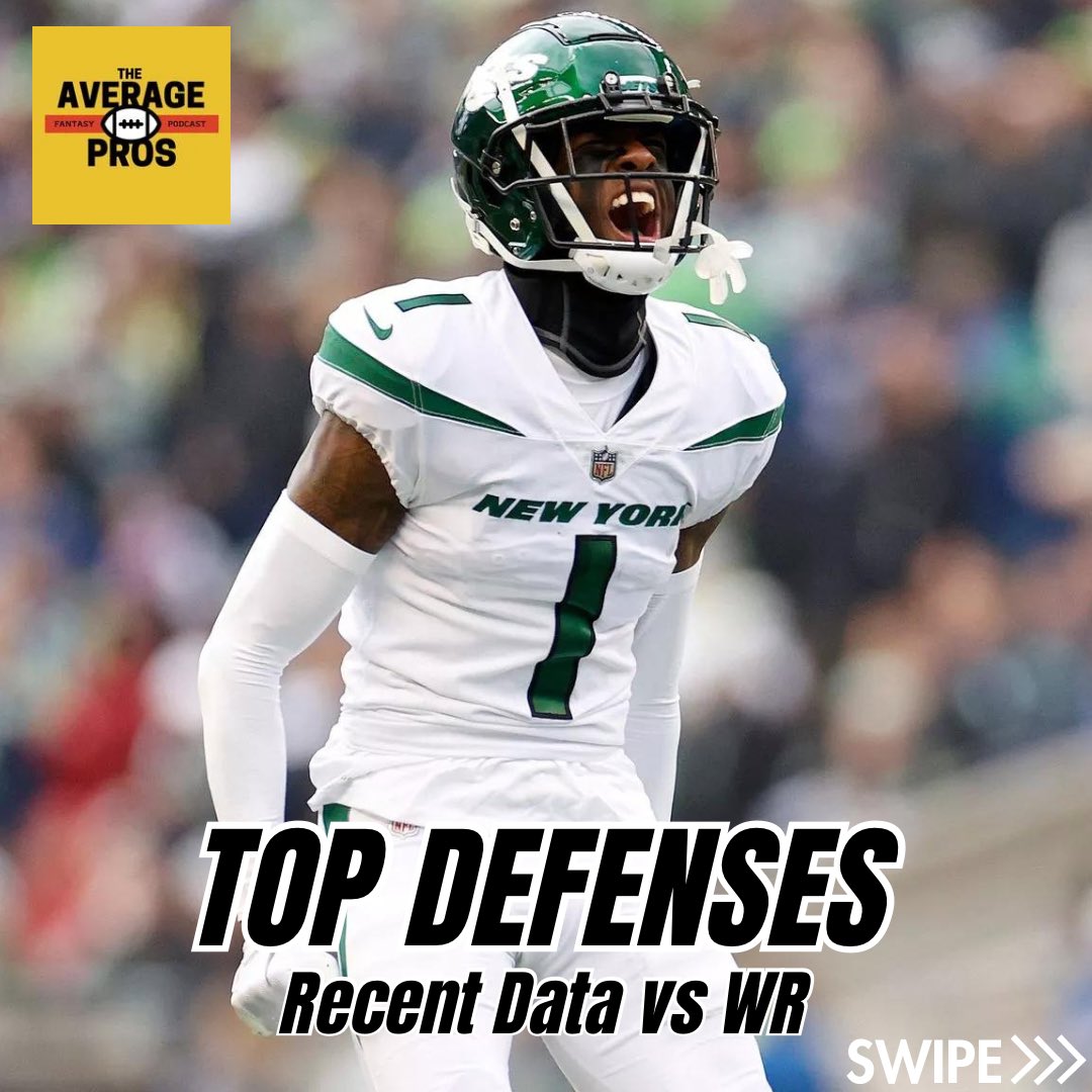 AverageProsFF's tweet photo. 📊🐶This one is for the Data Dogs!!
🔎We took the last 4 games of data for the Top 3 defenses vs WRs to see if their ranking is still valid or skewed by early season performances…
✅Results showed they are still scary matchups for WRs!
#FantasyFootball #NFL #Data #AVPFantasy https://t.co/yJoZ9DOb4t