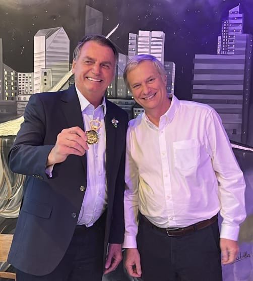 jairbolsonaro's tweet image. - Conversa com @joseantoniokast (Chile).
- Argentina (08/12/2023).