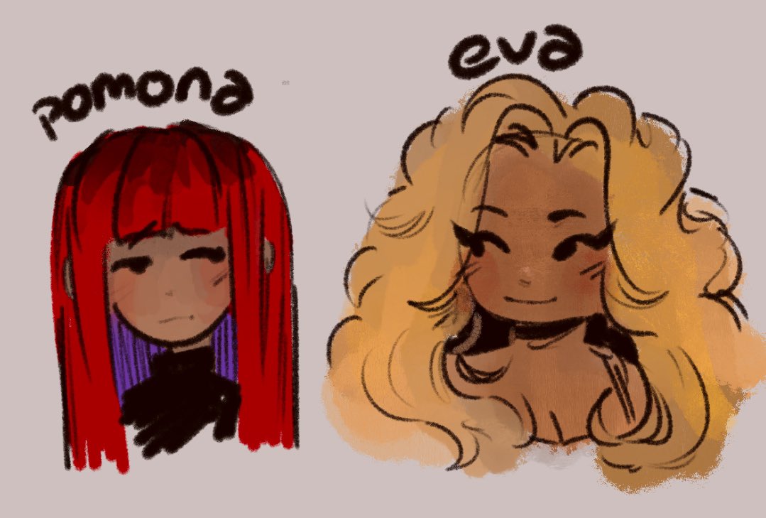 priskiez's tweet image. aplegirl 5 second concept art + name reveal bc it’s funnier in my head