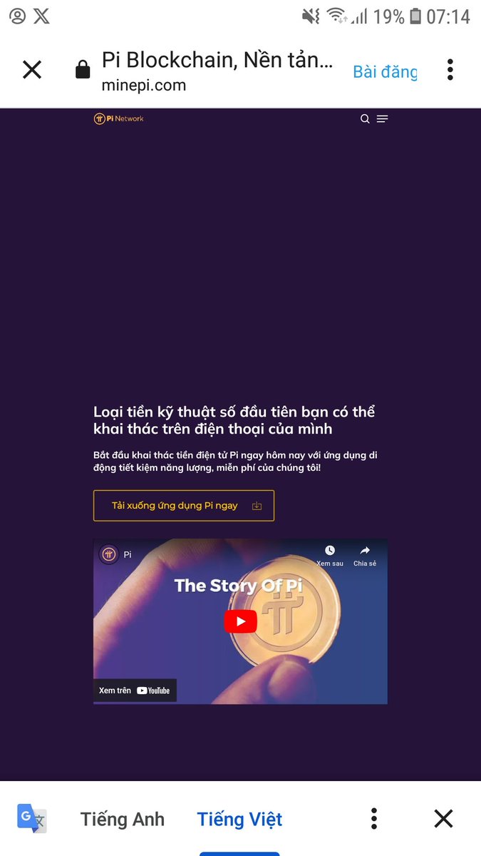 sondinh12390's tweet photo. Hôm nay k con gì nữa ae ơi thoi thì đào pi network đi .musk làm ae vn thất vọng. 
Pi network không làm ae thât vọng đâu 
Bấm vào link tải và cài đặt về đào thoi nào ae 
https://t.co/ofaQlbhwU6
Pi network  e cam kết không làm ae thất vọng đâu https://t.co/QpsHWsoC5C