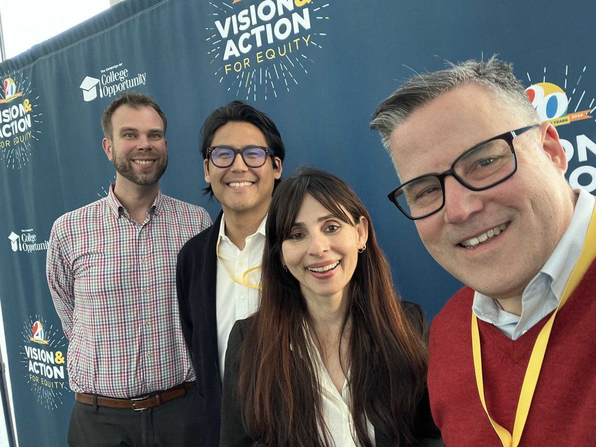 Michelson20MM's tweet photo. At @CollegeOpp's event, we heard from community college equity leaders in CA about how to redesign placement &amp; transfer pathways for greater student success across racial/ethnic groups. As Chancellor @sonyachristian says, we must "take college to those who have been left out." https://t.co/tKsZnDUmNm