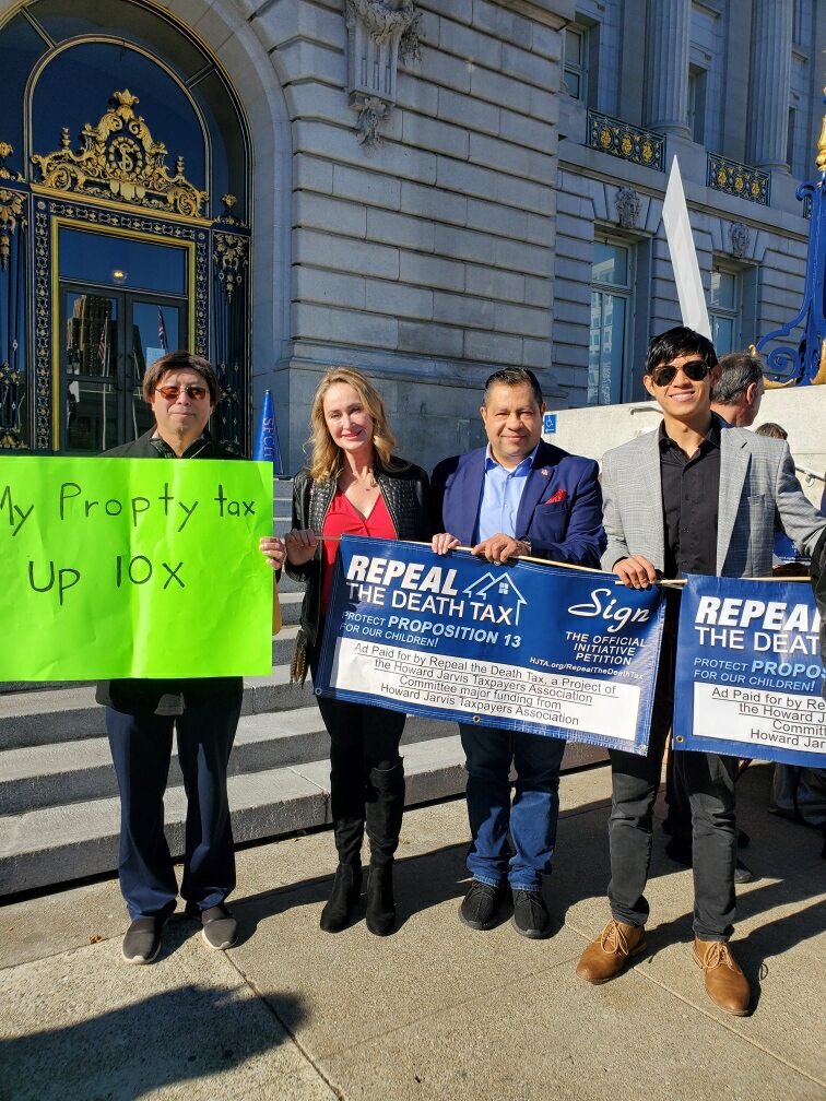 yvettecorkrean's tweet photo. Your candidates working within the community to protect your rights and property. Repeal the Death Tax @RealBruceLou, @vote4principles, https://t.co/J0CB82Q1mo #deathtax #prop19 https://t.co/BFTFOiAX3U