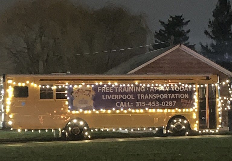 Happy Holidays from LCSD Transportation. Come join our team this year! 🎅🏻 #LightsontheLake