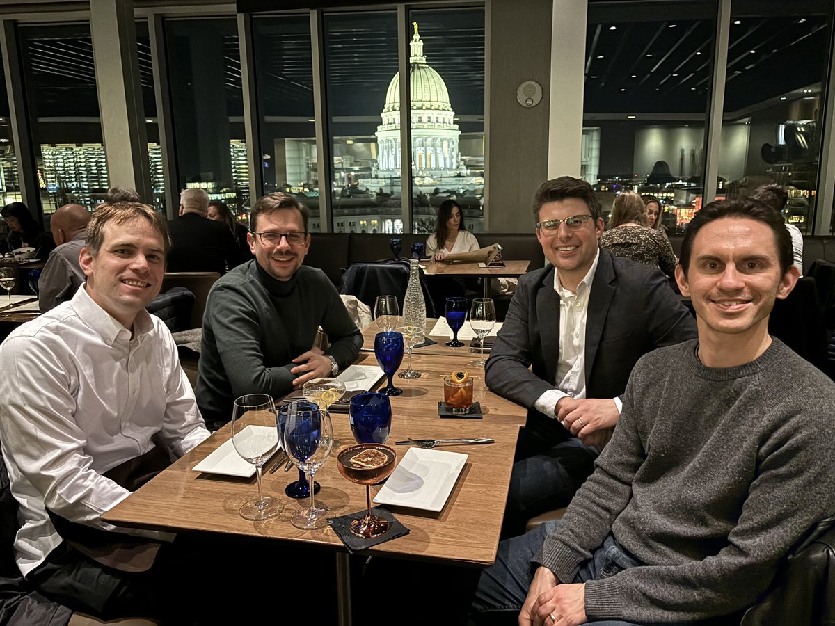 Ive Hermans (@hermansgroup) on Twitter photo Thank you @CMikeMcGuirk for visiting us <a href="/UWMadison/">UW–Madison</a>! Beautiful and extremely useful materials for energy storage applications and reduction of separation cost! Lovely dinner overlooking the Wisconsin state capitol with <a href="/MarcelSchreier2/">Marcel Schreier</a> and <a href="/JeffChem/">Jeff Martell</a> Thank you @CMikeMcGuirk for visiting us <a href="/UWMadison/">UW–Madison</a>! Beautiful and extremely useful materials for energy storage applications and reduction of separation cost! Lovely dinner overlooking the Wisconsin state capitol with <a href="/MarcelSchreier2/">Marcel Schreier</a> and <a href="/JeffChem/">Jeff Martell</a>