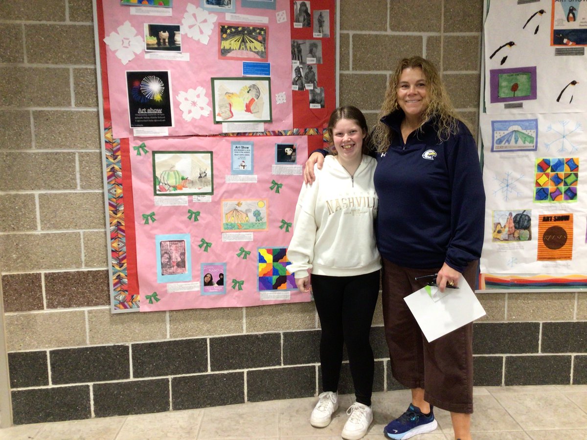 Jennifer Brunk (@brunkart) on Twitter photo Thank you to everyone who helped install the art show and visited the <a href="/SVMSEagles/">SVMS Eagles</a> art show on Wednesday. Our art students did a great job creating a winter wonderland with their displays! Thank you to everyone who helped install the art show and visited the <a href="/SVMSEagles/">SVMS Eagles</a> art show on Wednesday. Our art students did a great job creating a winter wonderland with their displays!