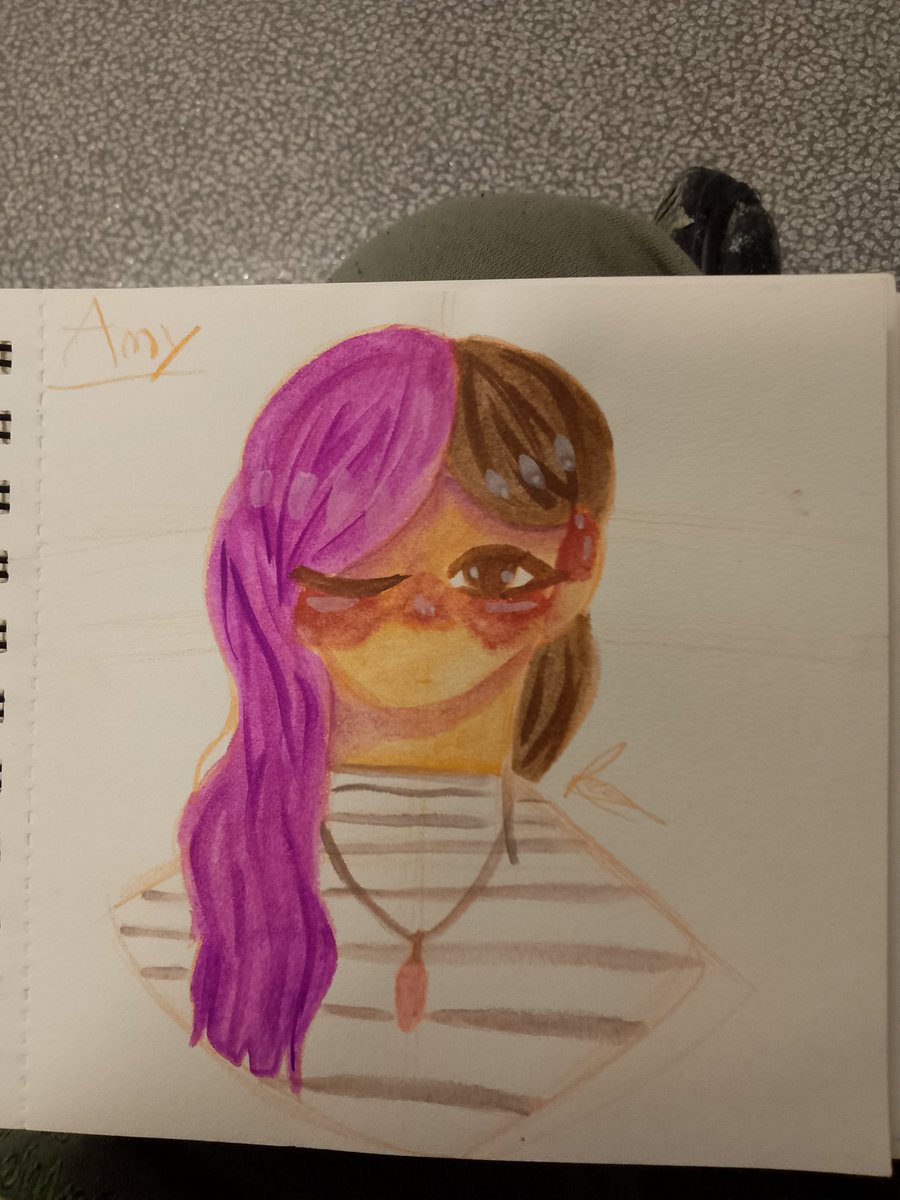 TheFallenWolf's tweet photo. Painted my sister during break earlier
#art #drawing #sister #wolfiessketchbook #thefallenwolf https://t.co/wrr4LnDM9T