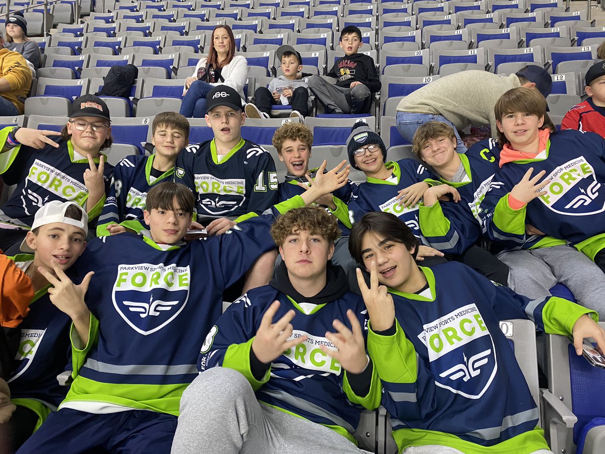 May The Force be with you Komets! 14U group is here watching!
#letsgokomets
<a href="/FWKomets/">Fort Wayne Komets</a>