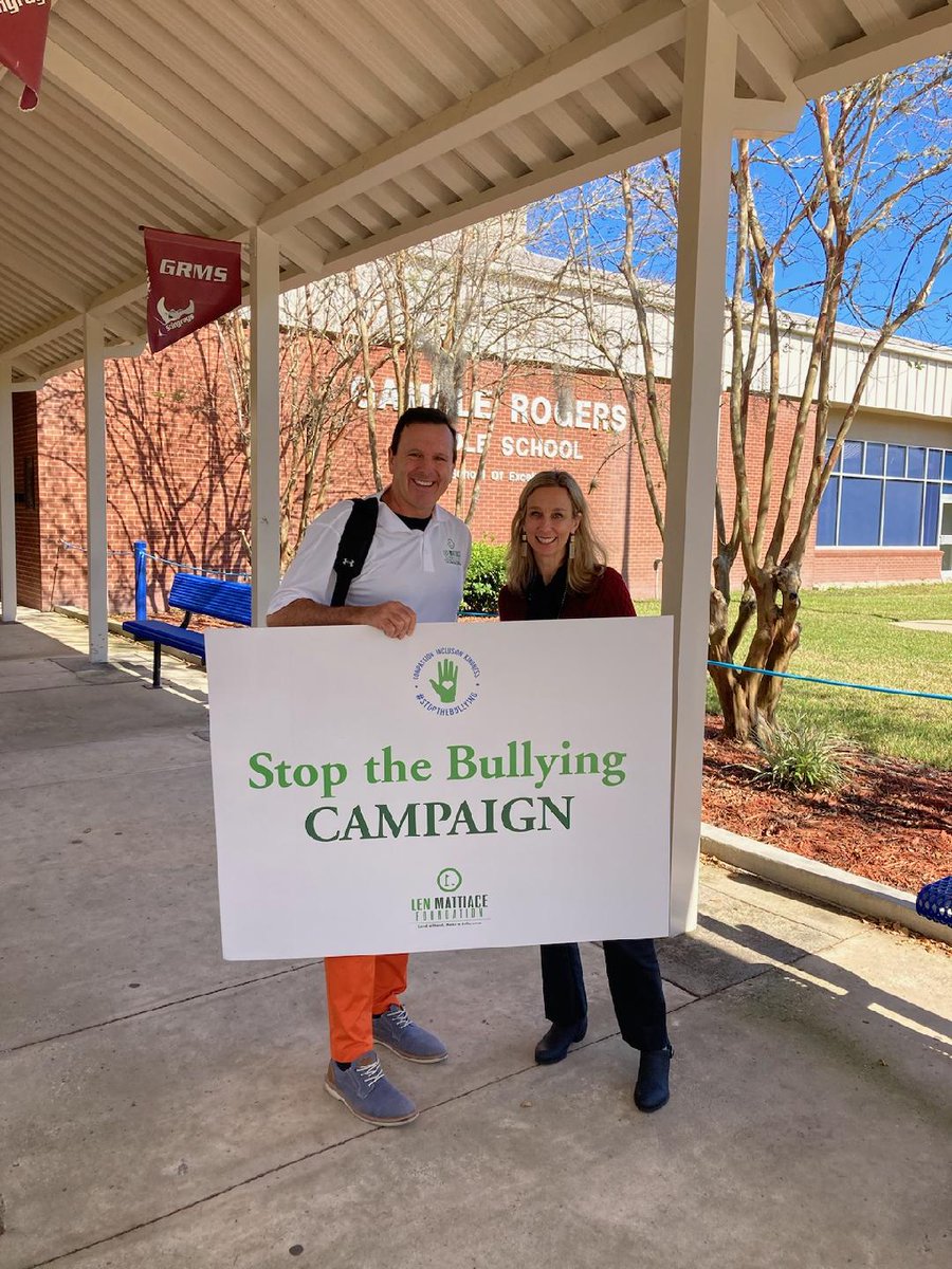 Such an amazing week celebrating our middle schoolers with the @lenmattiacefoundation Stop the Bullying Campaign Contest. These are the moments I will never forget. 

<a href="/LenMattiace/">Len Mattiace ⛳</a>