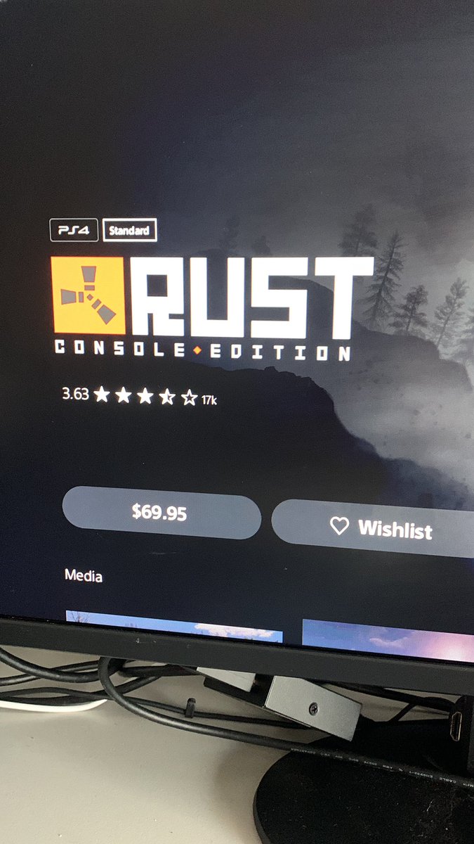AstroJaxo's tweet photo. @playrust make it $35 I had it on my Xbox but switched to ps 😭 https://t.co/u5lyXpEz4G