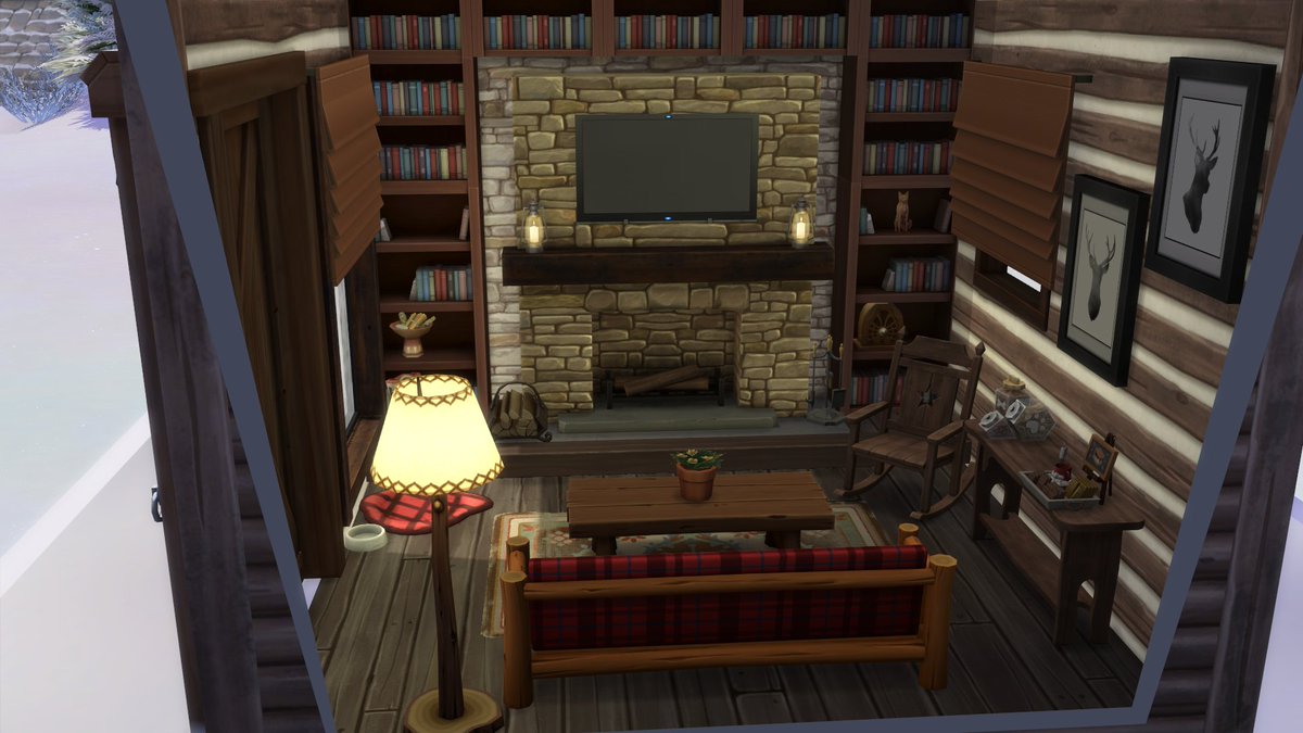 The_Gloomkitty's tweet photo. For the @thesimscreatives #SimsHolidays 30 day build challenge.
Day 8 Log Cabin
Gallery: Gloomkitty
#Tsc30day #showusyourbuilds #sims4 #sims4nocc #sims4build #ts4build #sims4challenge #buildingchallenge #thesimscreatives #TheSims4BuildingChallenge #RoomChallenge https://t.co/EerNu5YR07