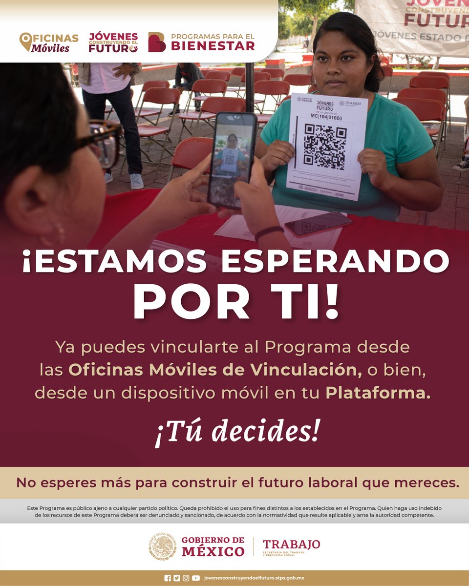 Jóvenes Construyendo el Futuro tweet media
