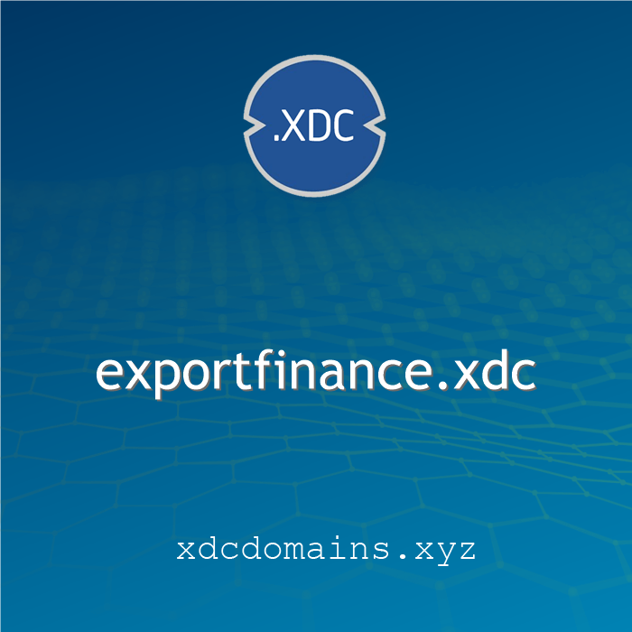 New XDC Web3 Domains:

exportfinance.xdc
benchmark.xdc

@xdcdomains #xdc #xdcnetwork #xdcdomains #web3domains xdcdomains.xyz