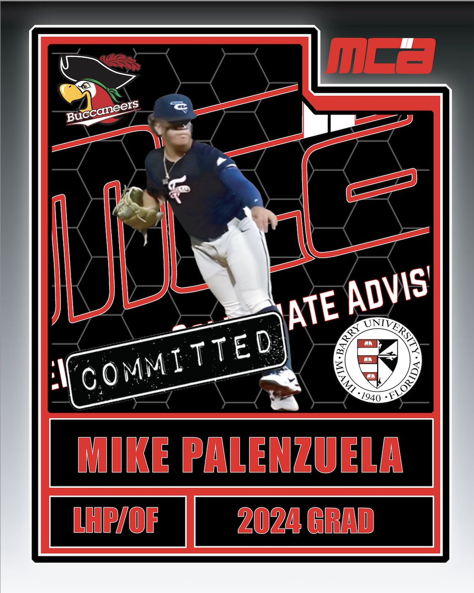 MelendezCollAdv's tweet photo. Congratulations to @mike_palenzuela on his commitment to @barryubaseball. Wishing Mike a very successful career at Barry University. #mcabaseball #collegebaseball #collegeadvising #committed #barrybaseball https://t.co/2mW7eoeZFo